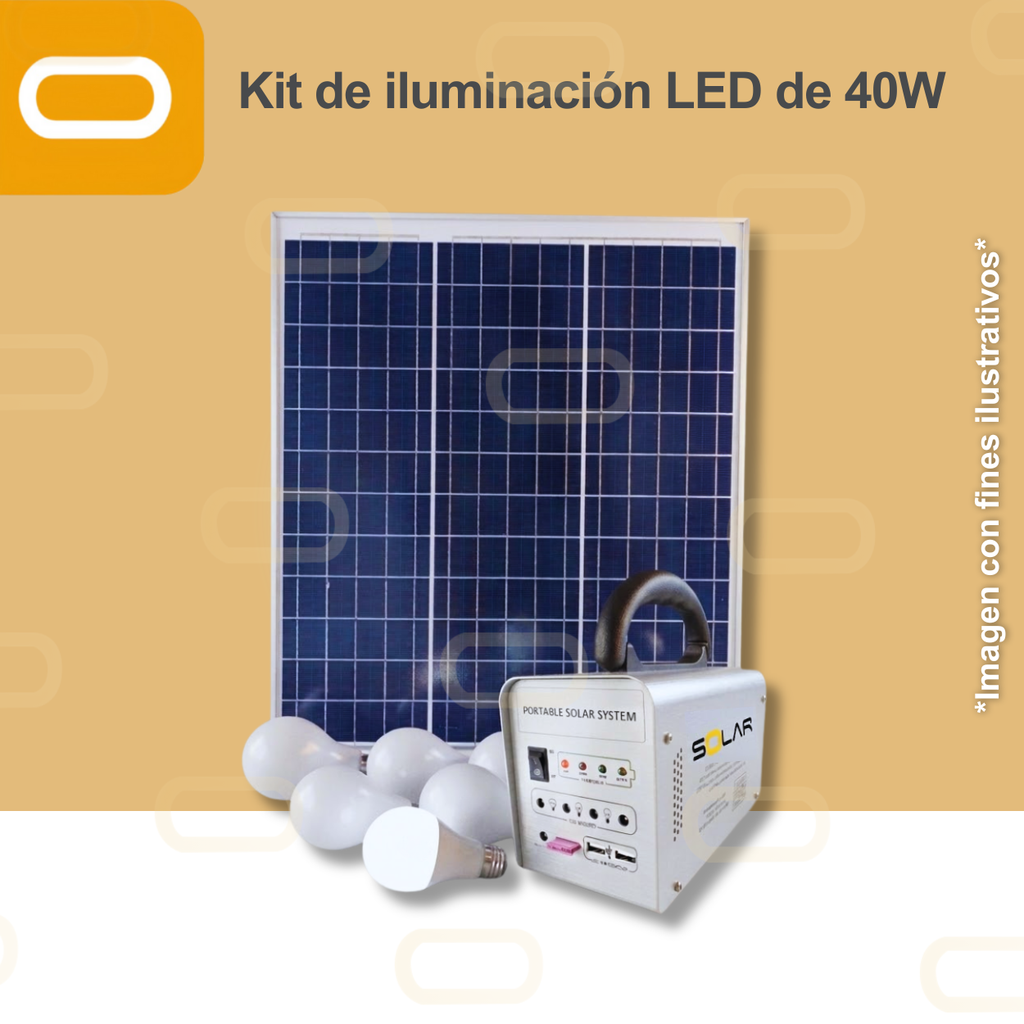 Kit 40W Iluminación LED