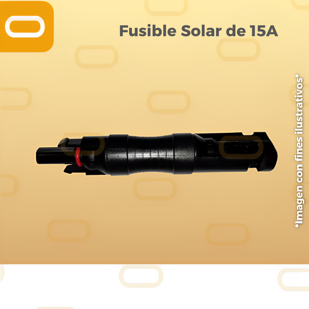 Fusible Solar 15A