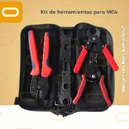 [Herramienta-MC4] Kit de herramientas crimpeadora para MC4