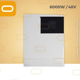 [Inversor-Carga-HIB-8K] Inversor Cargador Solar Híbrido 8000W 48V