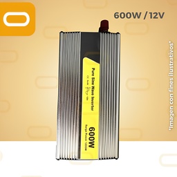 [Inversor-Smart-600W-12V] Inversor Off Grid Solar Smart 600W 12V