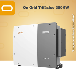 [Inversor-OG-S6-GU350K-EHV-US] Inversor On Grid Solis Trifásico 350KW