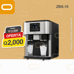 [Icemaker-ZBS-15] Máquina de hacer hielo S15