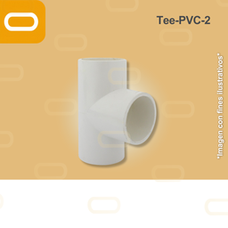 [Tee-PVC-2] Tee PVC 2"