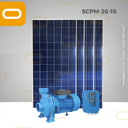 [Sis-22-290-SCPM-26-15-150-1100-PM380WHC] Sistema Bomba Periferica alto Caudal SCPM-26-15-380W