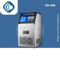 [Icemaker-GK-48B] Máquina de hacer hielo Comercial - GK48B (40 a 80 lbs/24hrs)