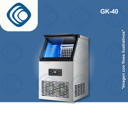 [icemaker-GK-40] Máquina de hacer hielo Comercial - GK40  (35 - 70 lbs/24hrs)