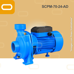 [25-378-AD-SCPM-70-24-280-2200] Bomba de caudal NO sumergible SOLAR SCPM-70-24-AD