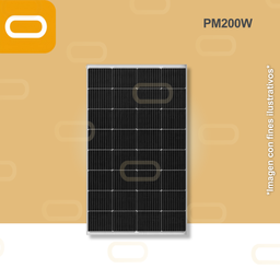 [PM200W] Panel Solar 200W Monocristalino