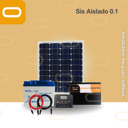 [Sis Aislado 0.1] Sistema Aislado 0.1 kWh al día 30W