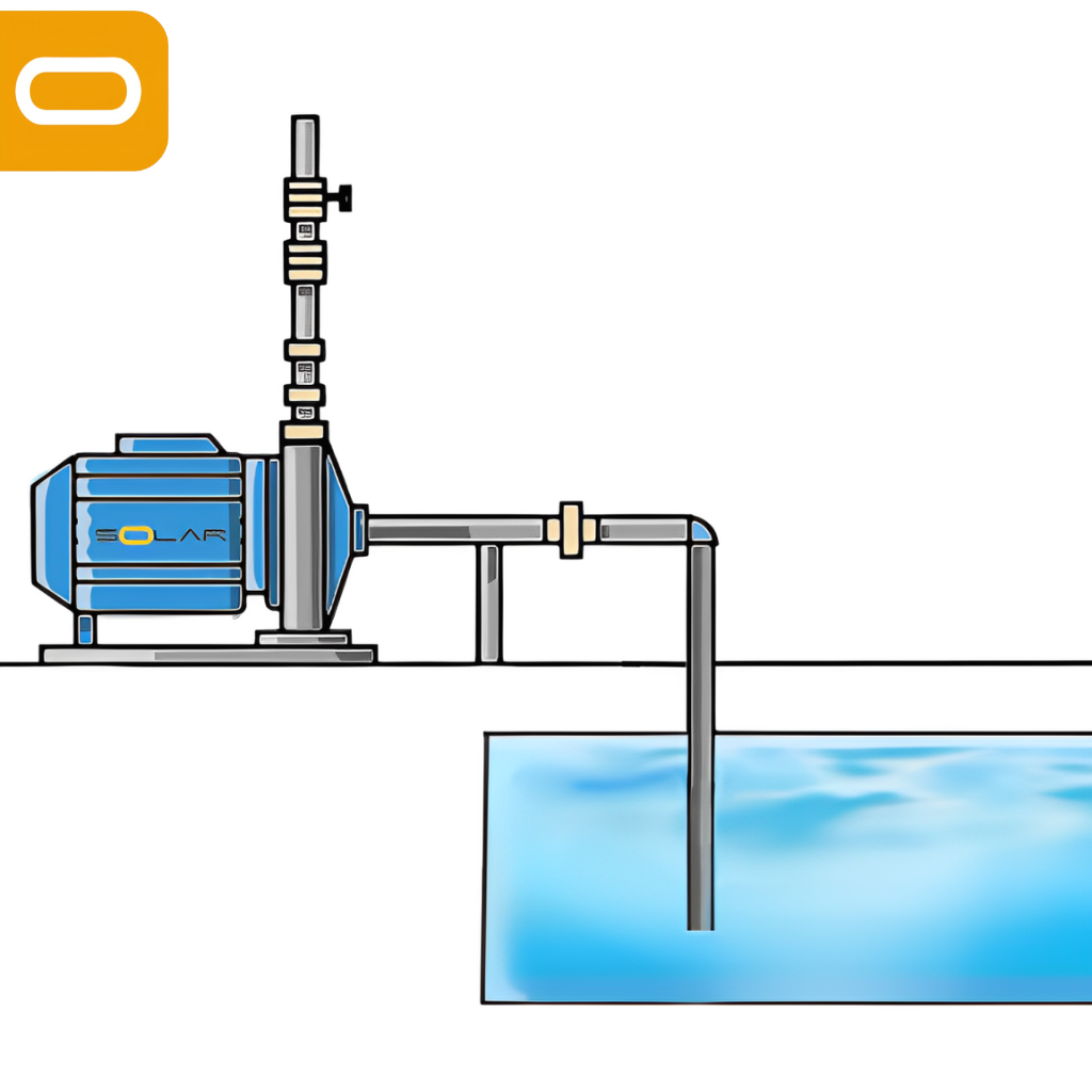 Instalacion 3 de Sistema Bomba Solar Periferica SQB-3-50-450W