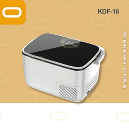 [nevera-portátil-KDF16] Nevera portátil - KDF16