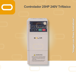 [SU100-D2-18GB] Controlador Solar para bomba de 25HP de voltaje 240V Trifásico