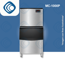 [Icemaker-MC-1000P] Máquina de hacer hielo Comercial - MC1000P - (401 a 802 Lbs/24 hrs)