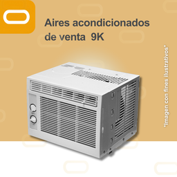 Aire Acondicionado de Ventana-9K