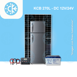 [Sis-Refri - 270L] Sistema Solar Refrigerador 12/24V - 270 Litros