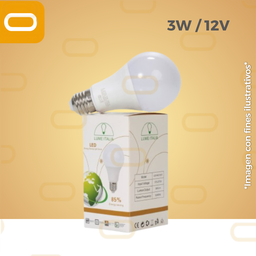 [Bombilla-DC-3W] Bombilla DC 3W 12V