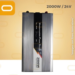 [Inv-Carga-Pro-2K-120V-24V] Inversor Cargador Pro 2000W 24V