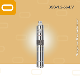 [25-004-LV-3SS-1.2-56-24-120] Bomba Sumergible SOLAR 3SS-1.2-56-24-120-LV