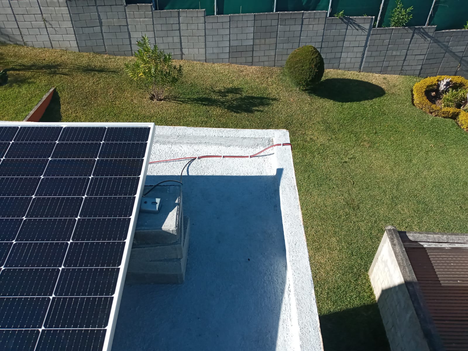 Instalacion 2 de Panel Solar 550W Monocristalino - Half Cell