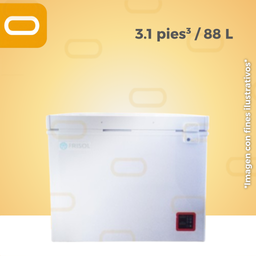 [Congelador-3.1P-88L] Congelador 3.1 pies³ / 88 Litros