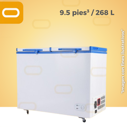 [Cong268L] Congelador 9.5 pies³ / 268 Litros