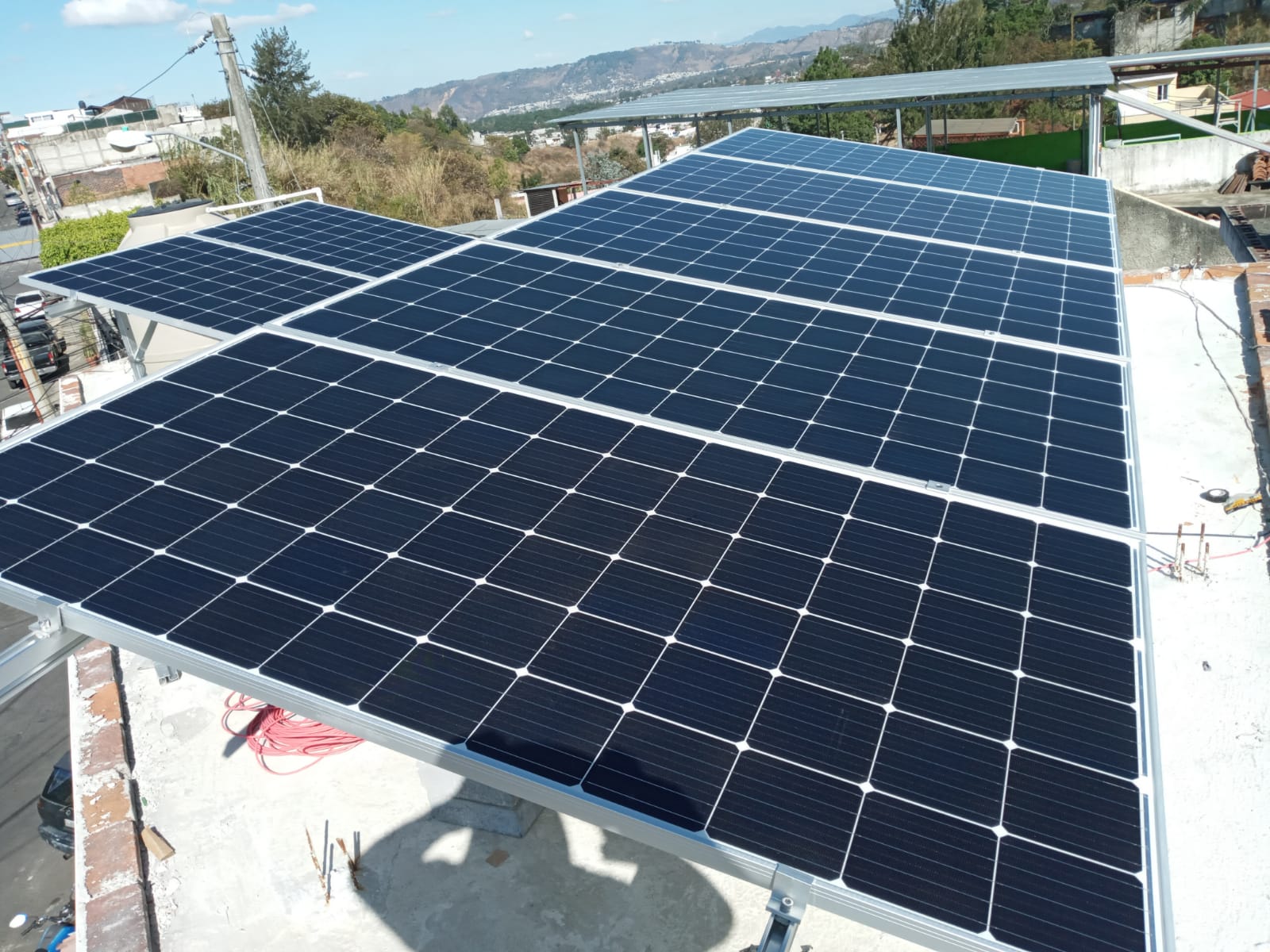 Instalacion 1 de Panel Solar 380W Monocristalino