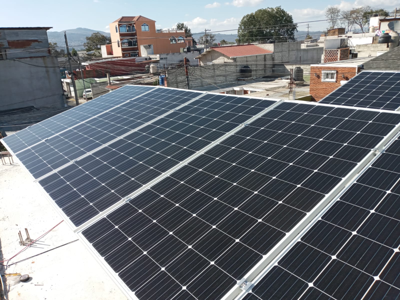 Instalacion 2 de Panel Solar 380W Monocristalino