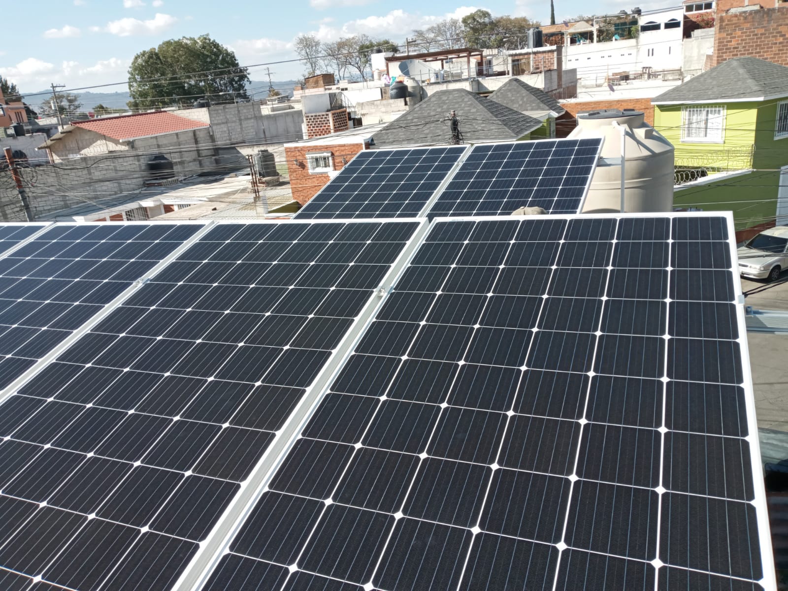 Instalacion 3 de Panel Solar 380W Monocristalino