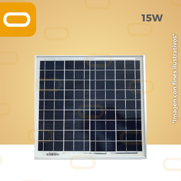 [PP15W] Panel Solar 15W Policristalino